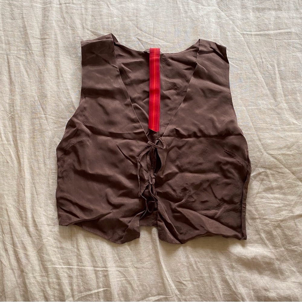 Left on Friday Journey Tie Top